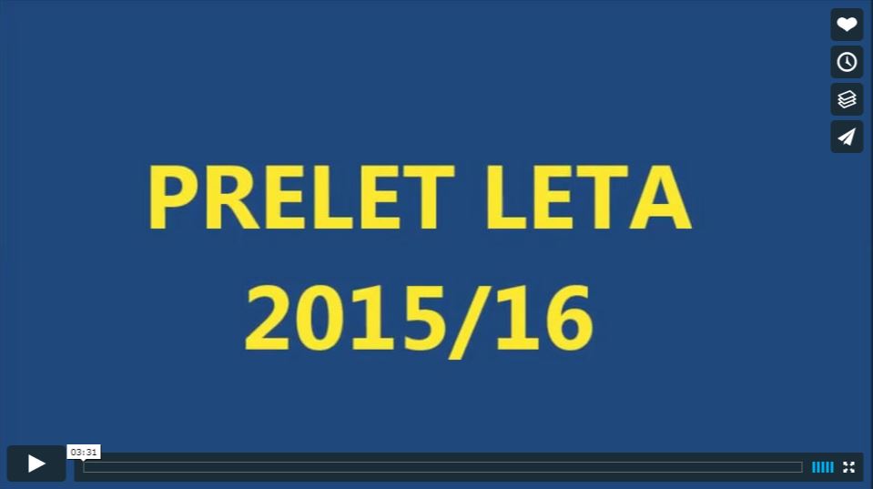 video: Prelet leta 2015/16, 1. del