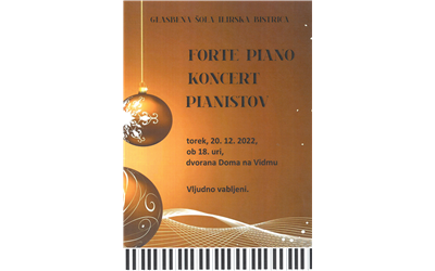 Forte piano koncert pianistov