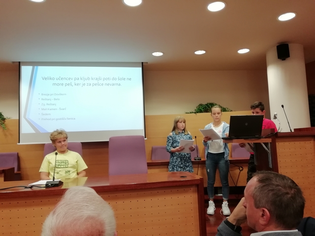 Okrogla miza na Občini Krško (KAKO VARNO PEŠ V ŠOLO?)