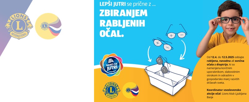 Zbiranje rabljenih očal