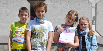 Tretješolka SARA BUBIK DRŽAVNA nagrajenka natečaja Evropa v šoli 2014/2015