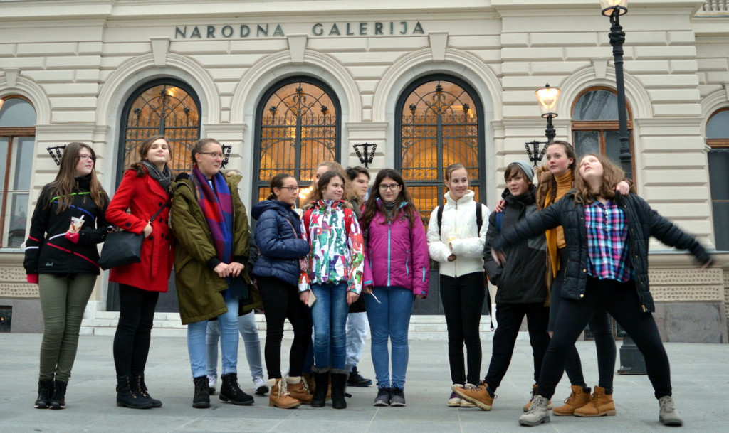 Likovno snovanje – Obisk Narodne galerije