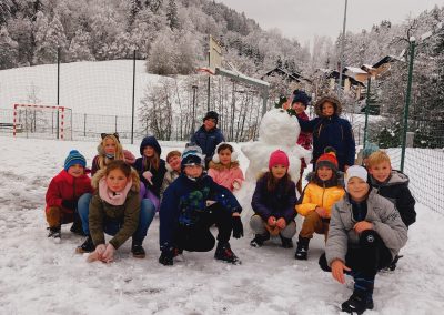 Tretješolci smo uživali na snegu